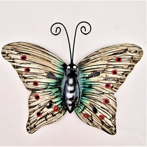 Wanddeco Vlinder metaal