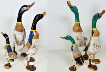 Houten eend 