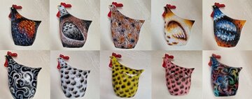 Fiber kip &#039;Vintage&#039;