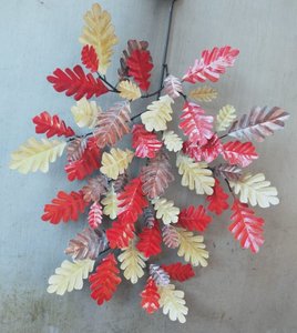 Wanddeco "Herfsttak eik" 77 x 56 cm
