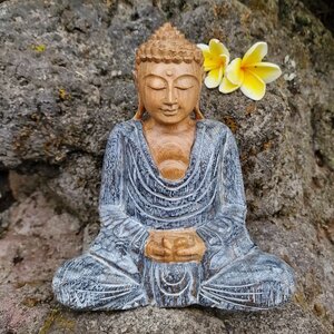 Suar houten Boeddha model 04 'Meditation'