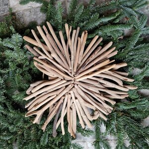 Houten hart drijfhout sticks