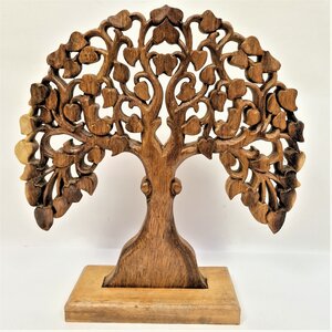 Suar houten 'tree of life'