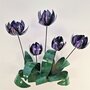 Wanddeco Tulip 3D "Purple" 