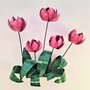 Wanddeco Tulip 3D "Pink" 
