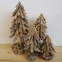 Kerstboom, drijfhout 20 cm